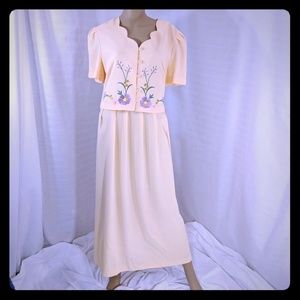 Mother of bride vyshivanka dress short sleeve 18